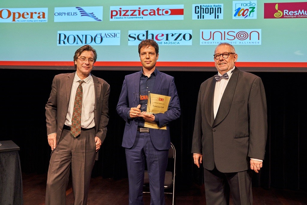 2019 Francisco Coll (c) lauréat du Composer Award 2019. Photo  Ingo Höhn.